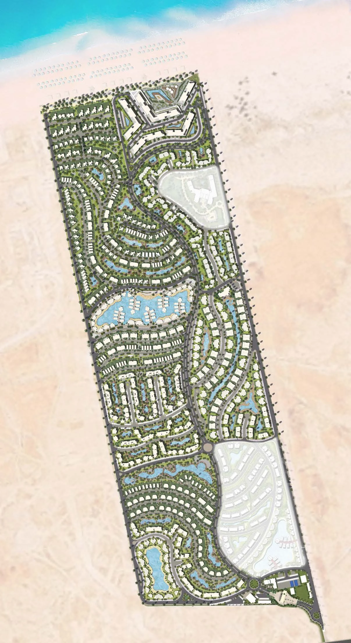 المخطط العام لـجون رأس الحكمة - June Sodic North Coast