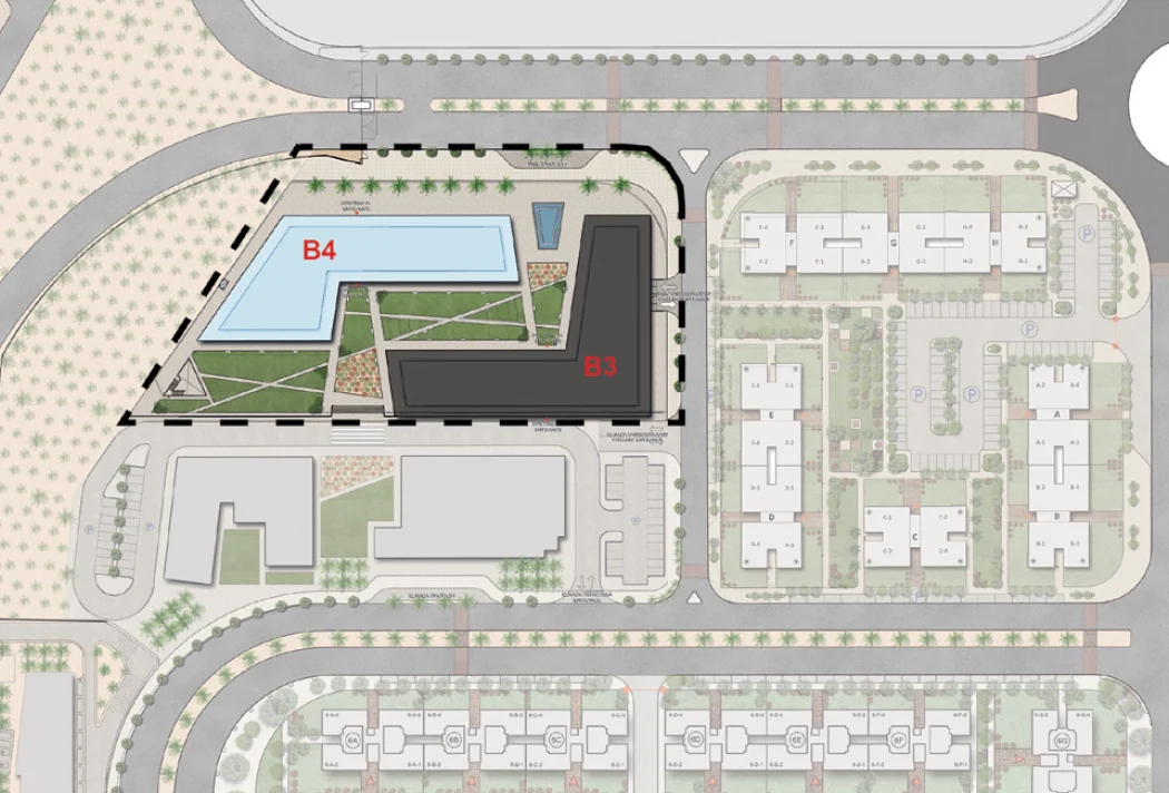 المخطط العام لـويست تاون ميديكال سنتر الشيخ زايد - Westown Medical Center | سوديك
