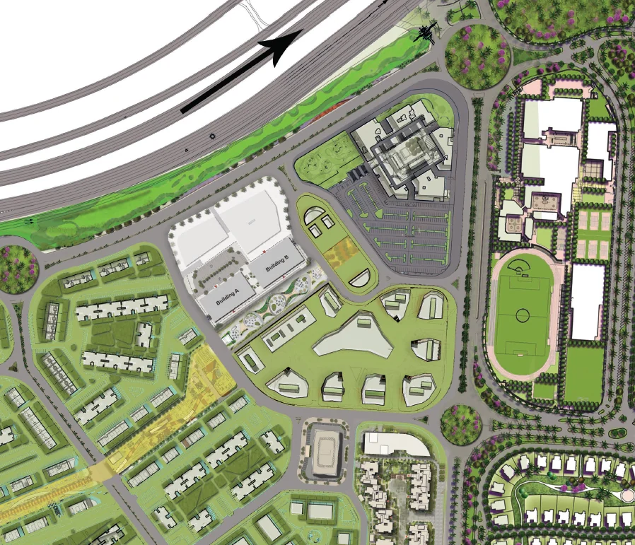 Master plan of Westown The Portal